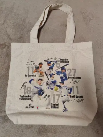 MLB PLAYERS 토트백 오타니 쇼헤이 일본인 선수