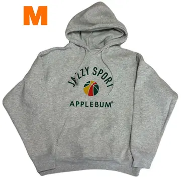 APPLEBUM 그레이 M 후드티 JAZZY SPORT