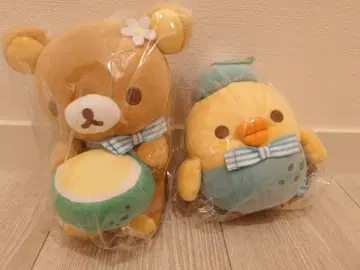 리락쿠마 스토어 한정판 오이타 오픈 기념 봉제 인형 세트