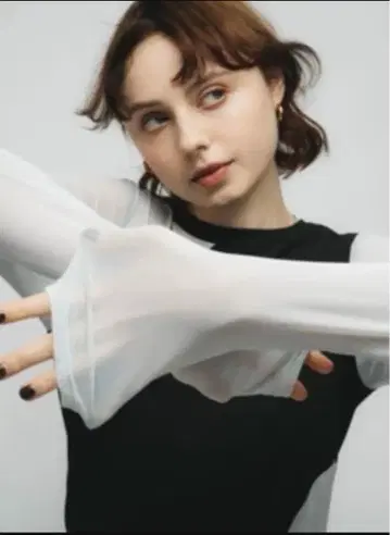 led.tokyo 시어 도킹 T셔츠