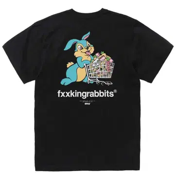 FR2 fxxkingrabbits 블랙 티셔츠 XL