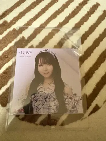 이코러브 =LOVE 오타니 에미리 친필 아우터 자켓