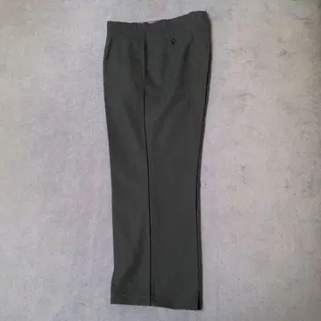 스위스군 그레이 슬랙스 스트레이트 핏