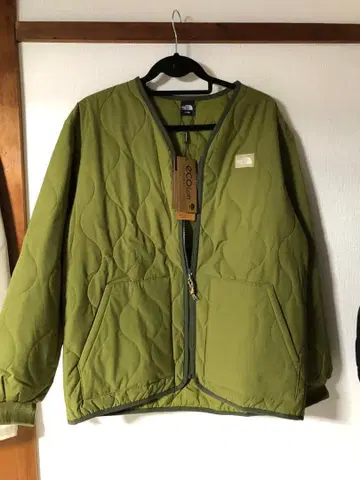 택 포함 새상품 THE NORTH FACE 퀼팅 자켓 L