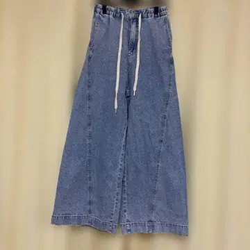 렙심 이지 배기 데님 와이드 인디고 85