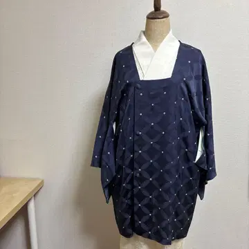 도진 코트 기모노 순수 실크