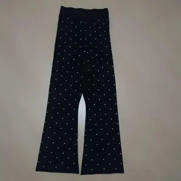 [새상품급] U by spick and span 도트 니트 팬츠