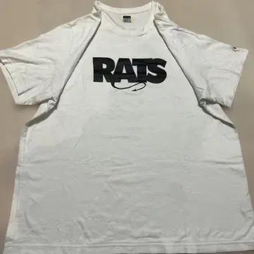RATS 화이트 T셔츠