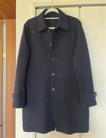 Harris Wharf London 울 100% 체스터 코트