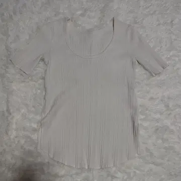 새상품급 ROSEBUD 티셔츠 화이트 프리 사이즈 면