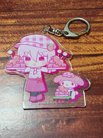 마계의 왕자 산리오 아크릴 키링 sweets 아스모데우스