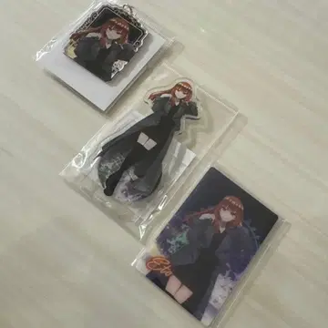 에토 씨 토부 동물공원 아크릴 스탠드 키링 카드 세트