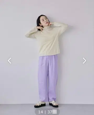 터틀넥 티셔츠 북유럽