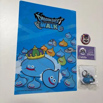 드래곤 퀘스트 워크 클리어 파일, 키링, 캔뱃지