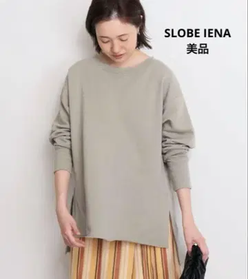 [ 새상품급 ] 슬로브 이에나 반지 도트 미라노 쭈리 풀오버