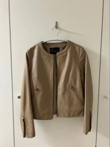 URBAN RESEARCH 베이지 가죽 자켓 36