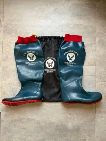 ALPHA INDUSTRIES 접이식 레인부츠 M 사이즈