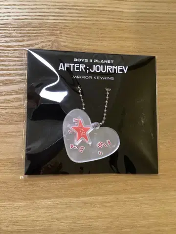 BOYS II PLANET 아카이브전 거울 키링 산원