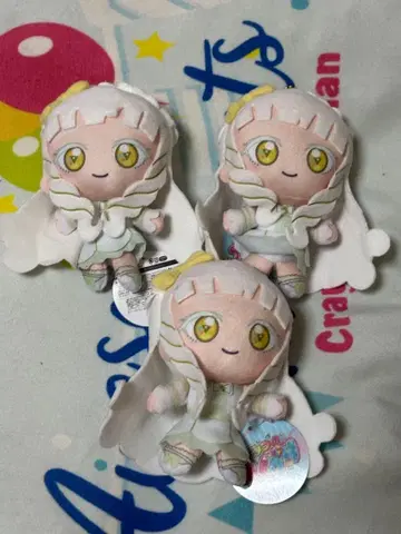 비밀의 아이프리 모리 한정판 봉제 인형 마스코트 3종 세트