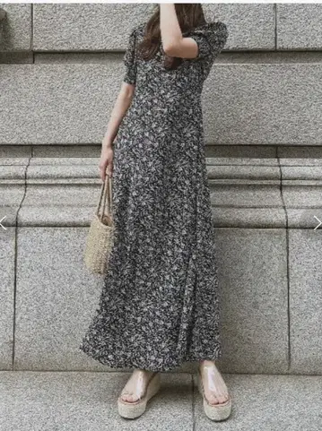 ACYM Lily flower long 원피스