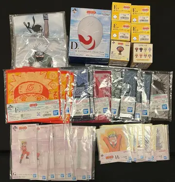 NARUTO 제일복권 D상 E상 하위상 세트 2