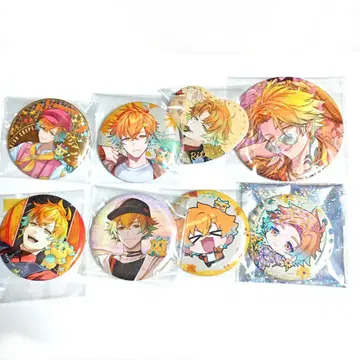 니지산지 우사미 리토 캔뱃지 생일 캡슐 복권 마네키네코 하트 바닷가