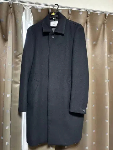 STUDIOUS 체스터 코트 사이즈 2 블랙