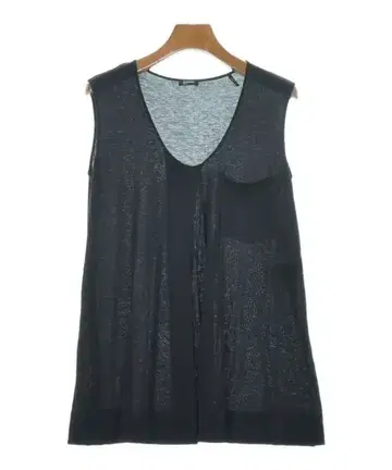 질샌더 네이비 티셔츠 셔츠 여성용