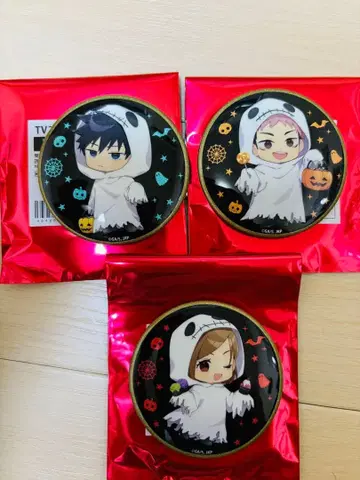 주술회전 말큐브 이타도리 유우지 후시구로 메구미 쿠기사키 노바라 캔뱃지