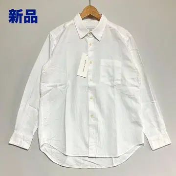 새상품 매뉴얼 알파벳 스테디셀러 Loose Fit 비에라 셔츠 화이트 L