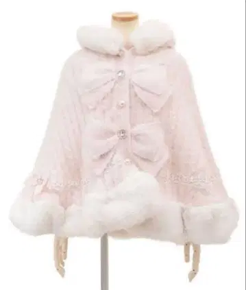 LIZLISA 판초 핑크