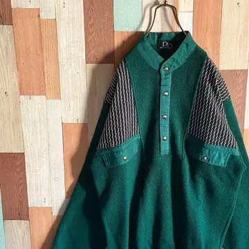 90s 00s archive 구제 의류 절개 패턴 풀오버 y2k