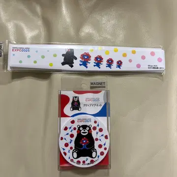 미사용 새상품 EXPO 2025 쿠마몬 x 미야쿠미야쿠 마그넷 2