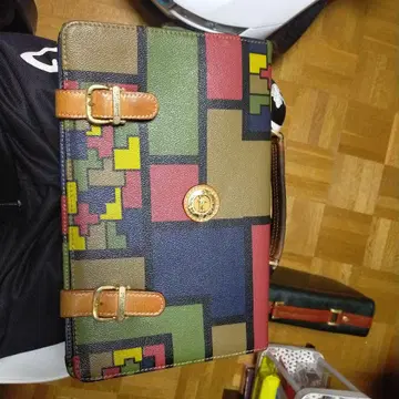 기하학 패턴 핸드백