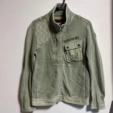 AVIREX 밀리터리 자켓 카키색