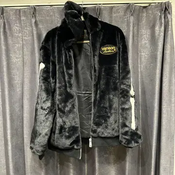 vanson 플리스 자켓 뼈 디자인