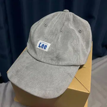 Lee 스웨이드풍 그레이 캡