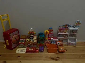 호빵맨 완구 세트 빵 공장 편의점 공 카트