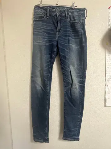 AMERICAN EAGLE 스키니 데님 다크 블루
