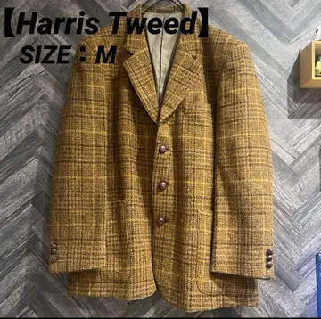 Harris Tweed x Octopus Army 테일러드 자켓 M