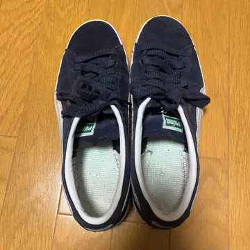 PUMA SUEDE VTG 네이비 인솔 없음