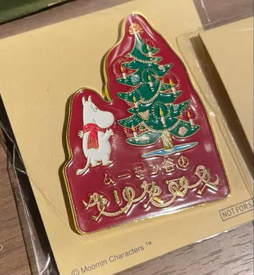 무민 핀 배지 크리스마스