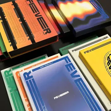 ATEEZ FEVER 전종 앨범 12장 세트