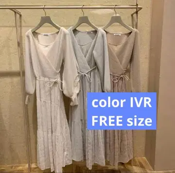 [ SNIDEL ] 이소재 절개 원피스