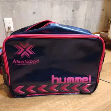 hummel 숄더백 네이비/핑크