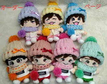 나니와단시 치비누이 니트 모자 & 머플러 오더 페이지