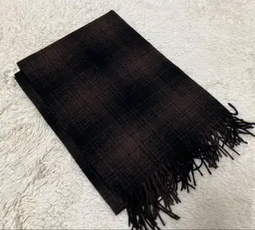 [ 새상품급 ] IENA 캐시미어 스톨 체크