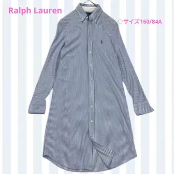 [ 새상품급 ] 랄프 로렌 옥스퍼드 셔츠롱 원피스 포니 자수