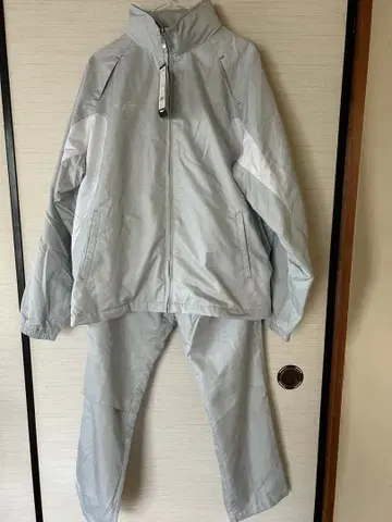 나일론 자켓 팬츠 세트 라이트 그레이 윈드브레이커