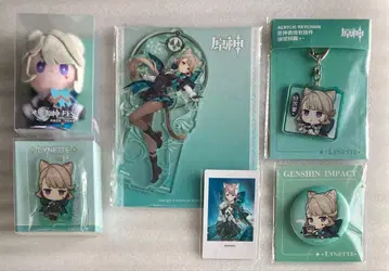 원신 리넷 캔뱃지 아크릴 스탠드 키링 손가락 인형 마스코트